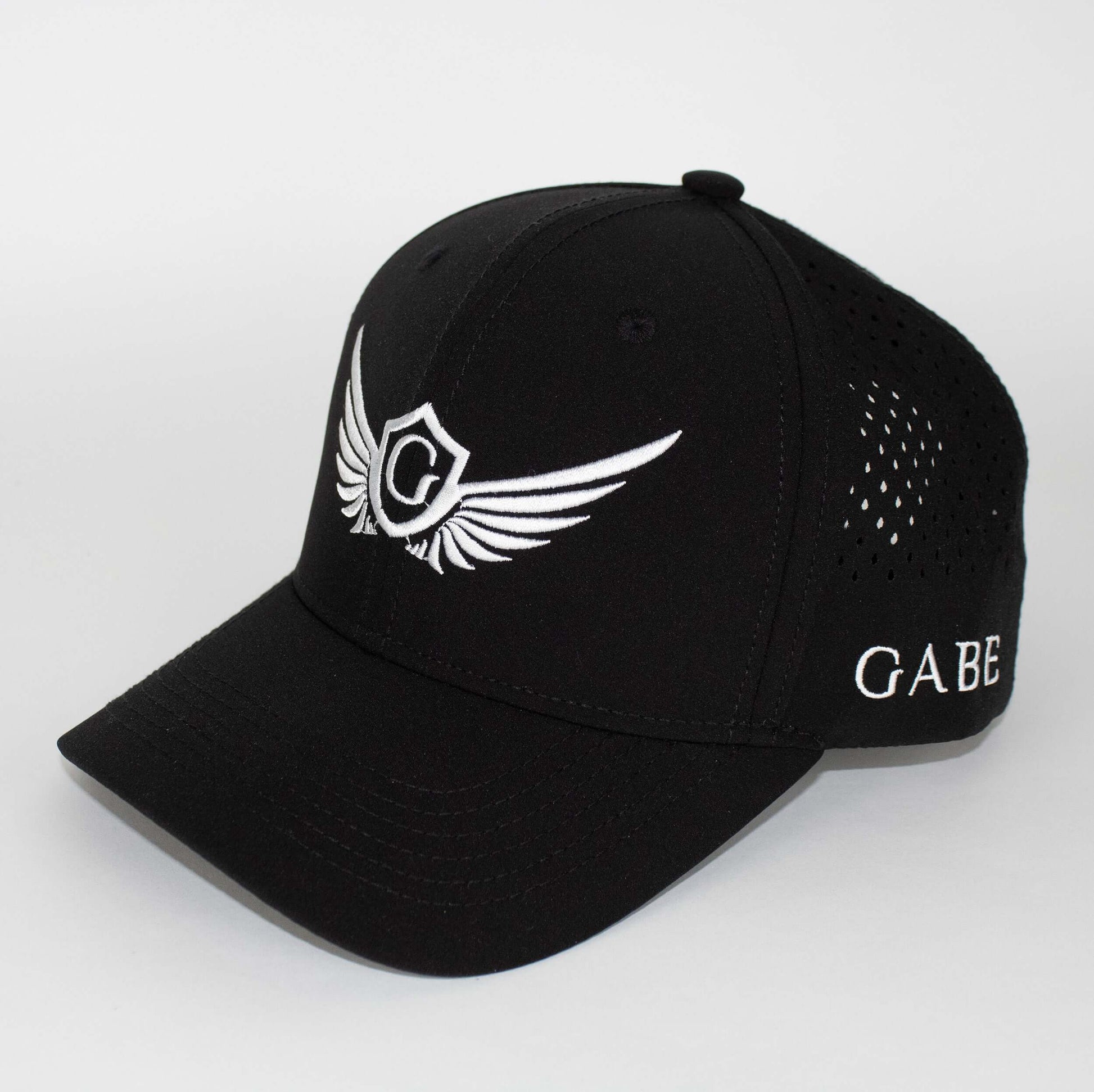 Gabe HeroGuard Performance Cap Black/White 1