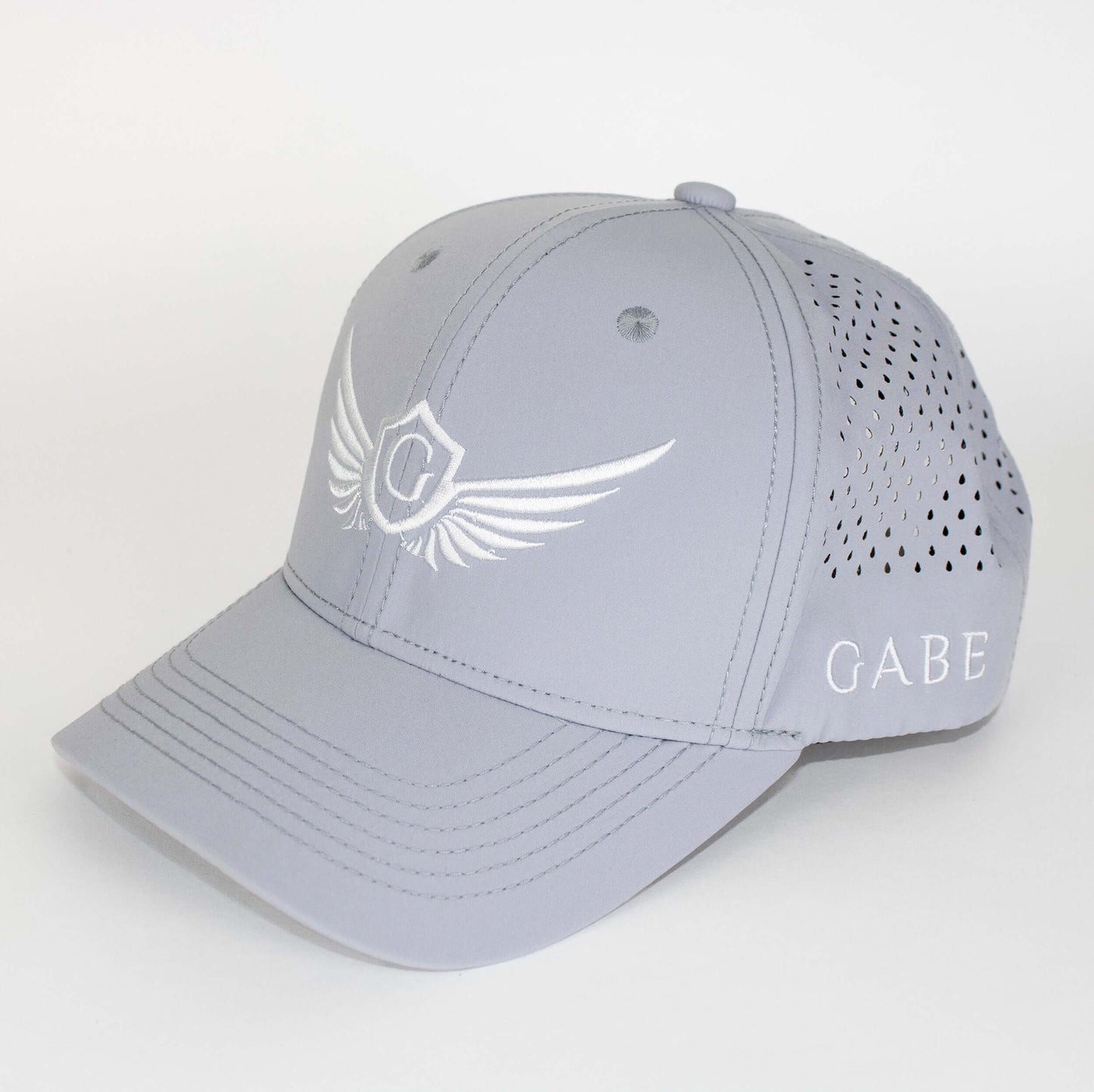 Gabe HeroGuard Performance Cap Grey/White 1