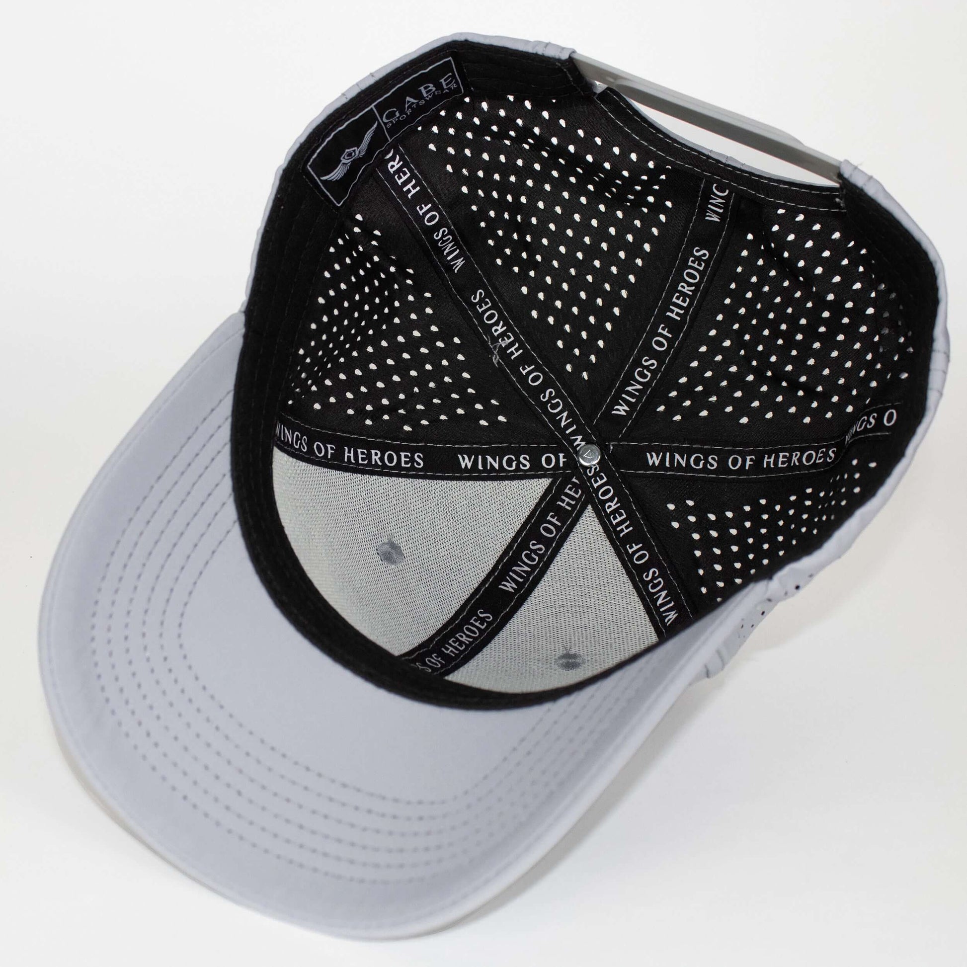 Gabe HeroGuard Performance Cap Grey/Black 5