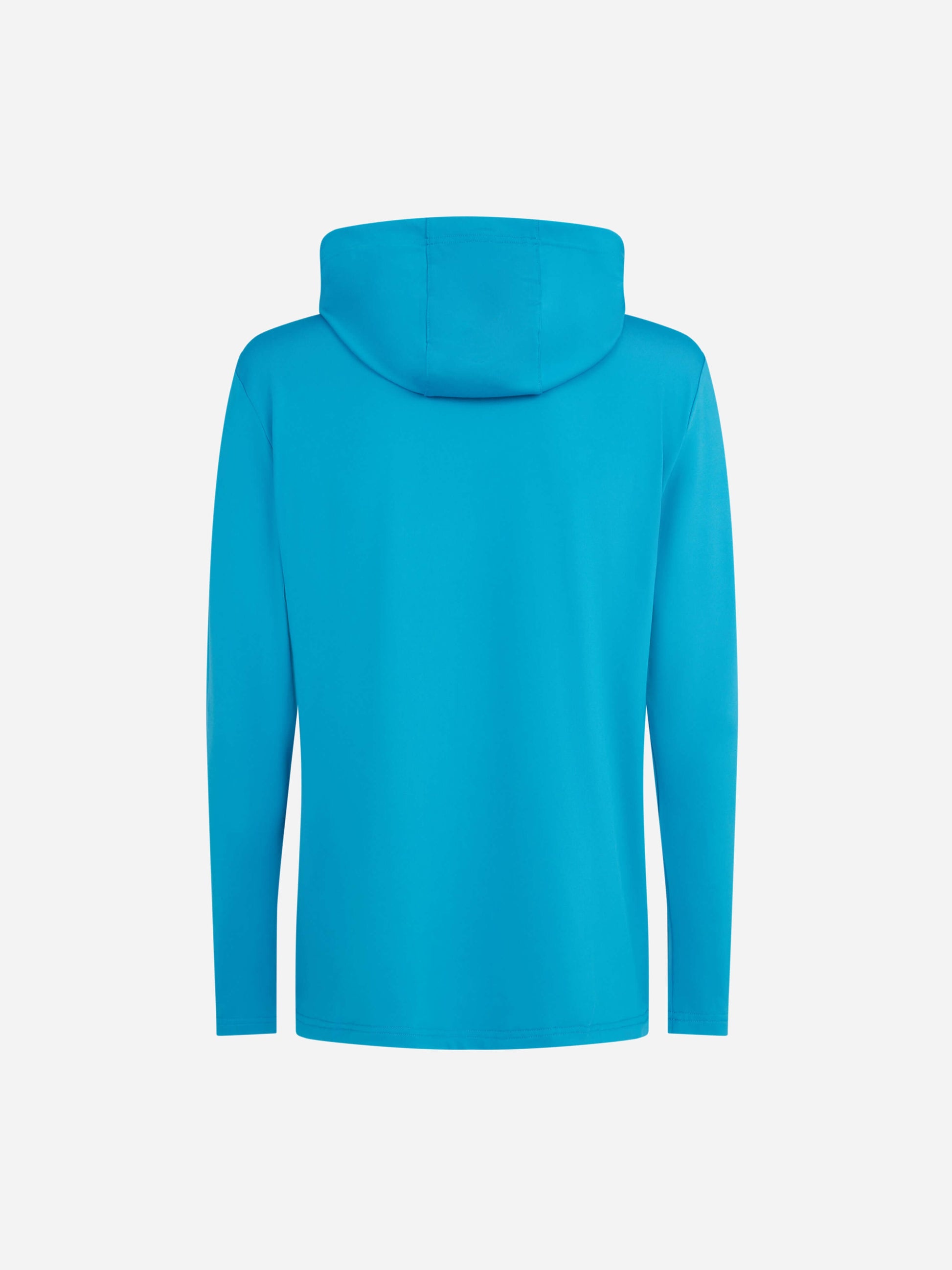 Gabe Crest Hoody Blue Back