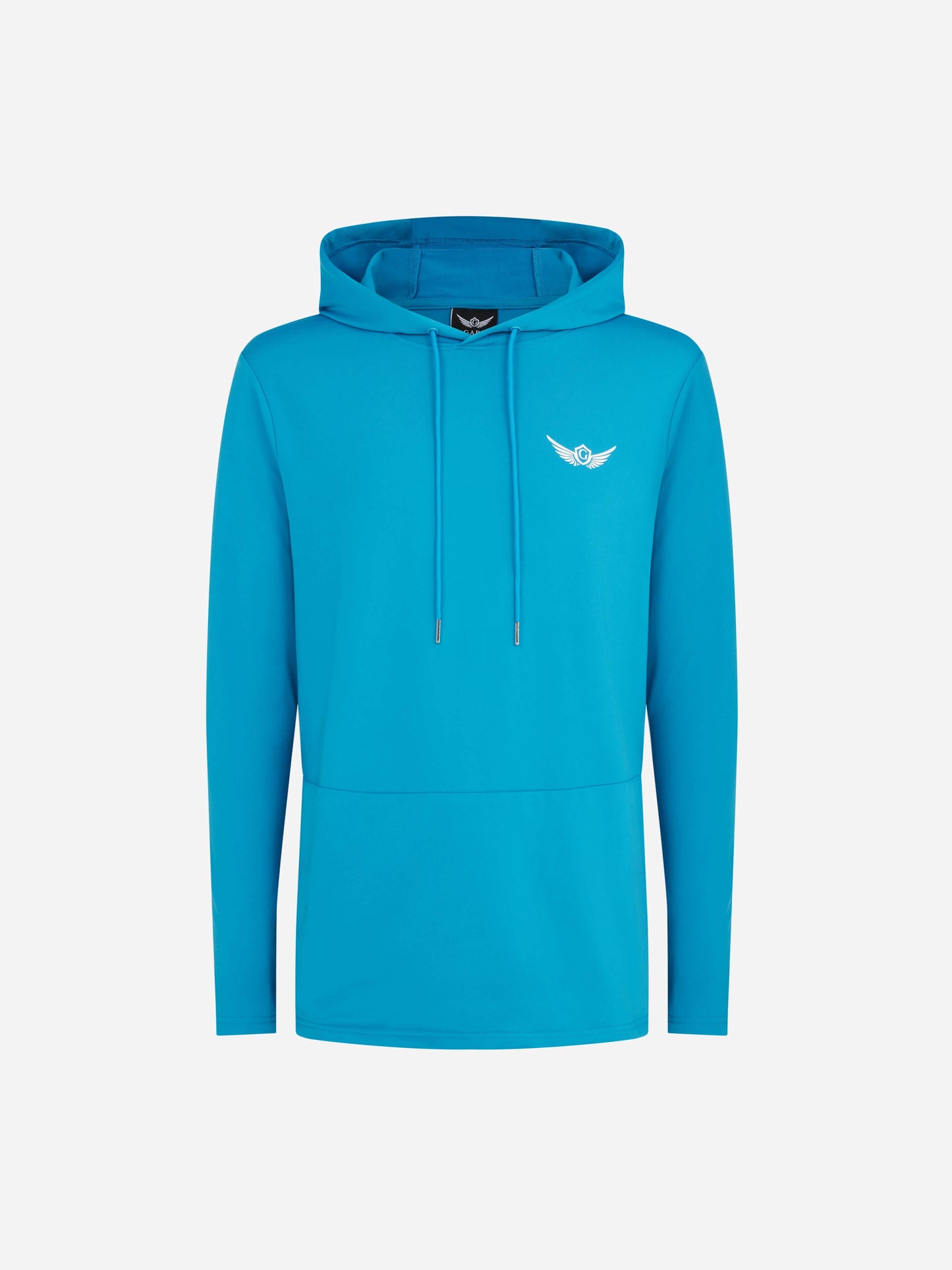 Gabe Crest Hoody Blue Front