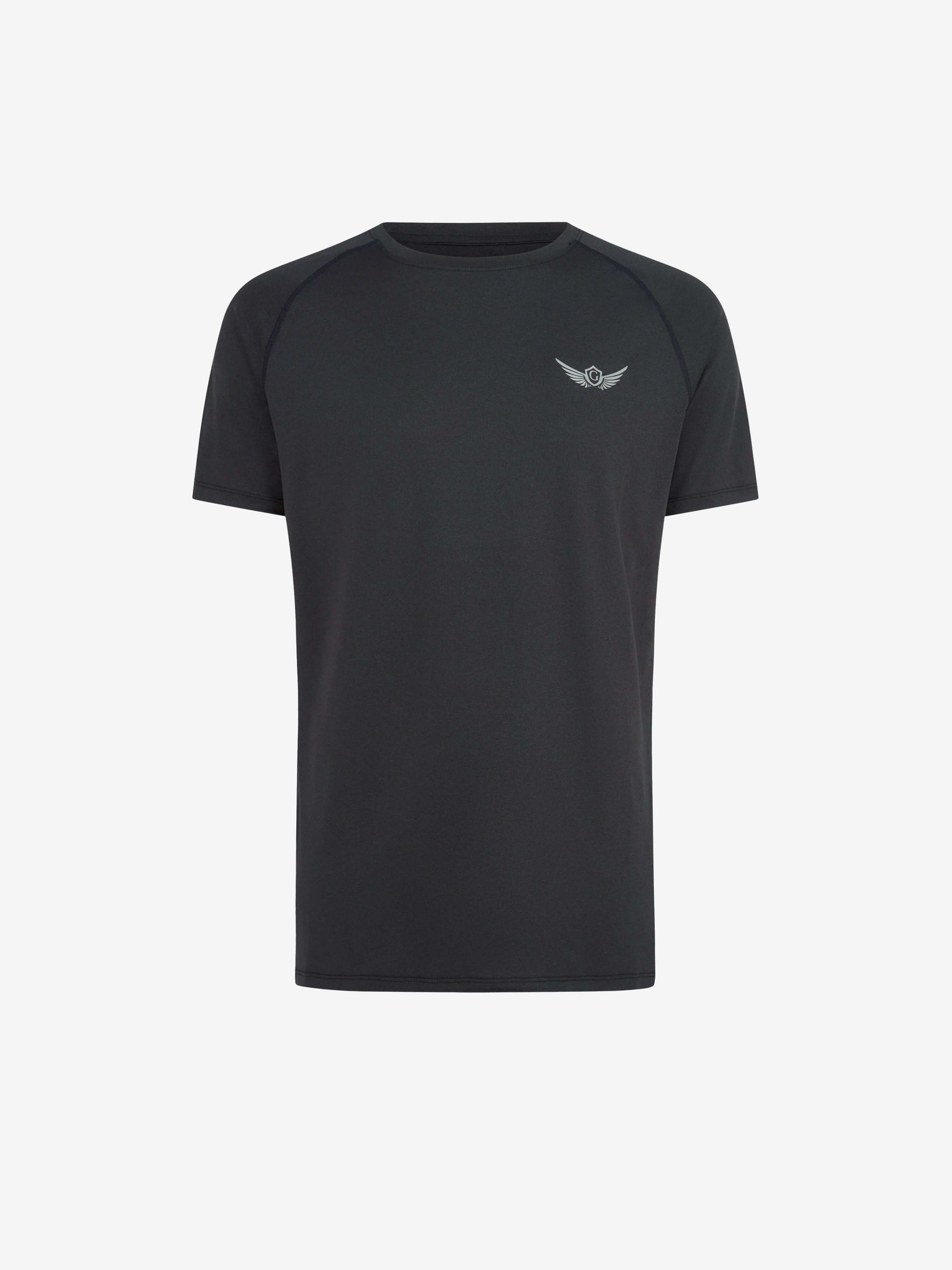 Gabe Crest T-shirt Black Front