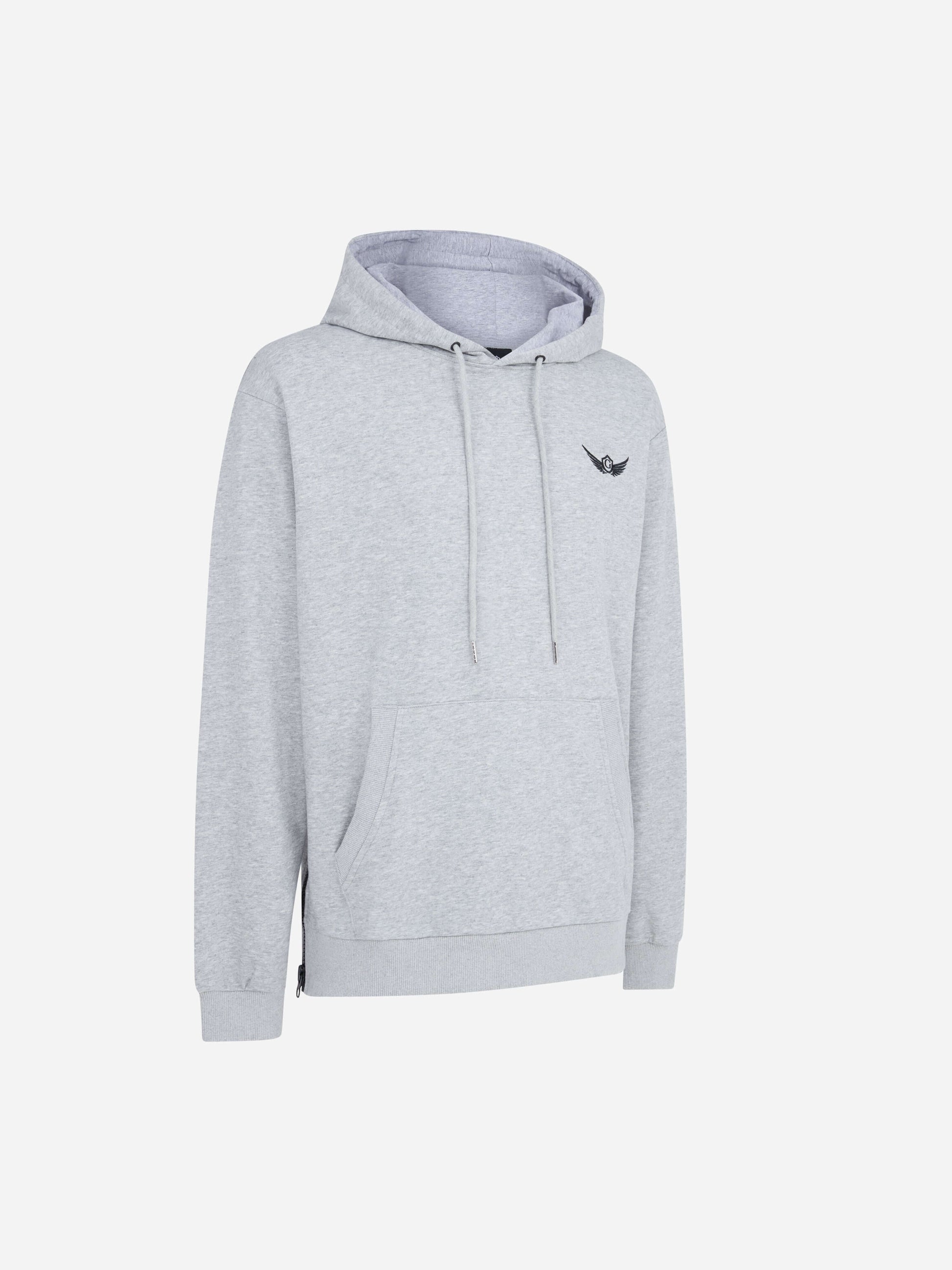 Gabe Virtuous Tracksuit Grey Hoody Angle