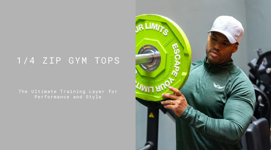 1/4 Zip Gym Tops: The Ultimate Training Layer for Performance and Style